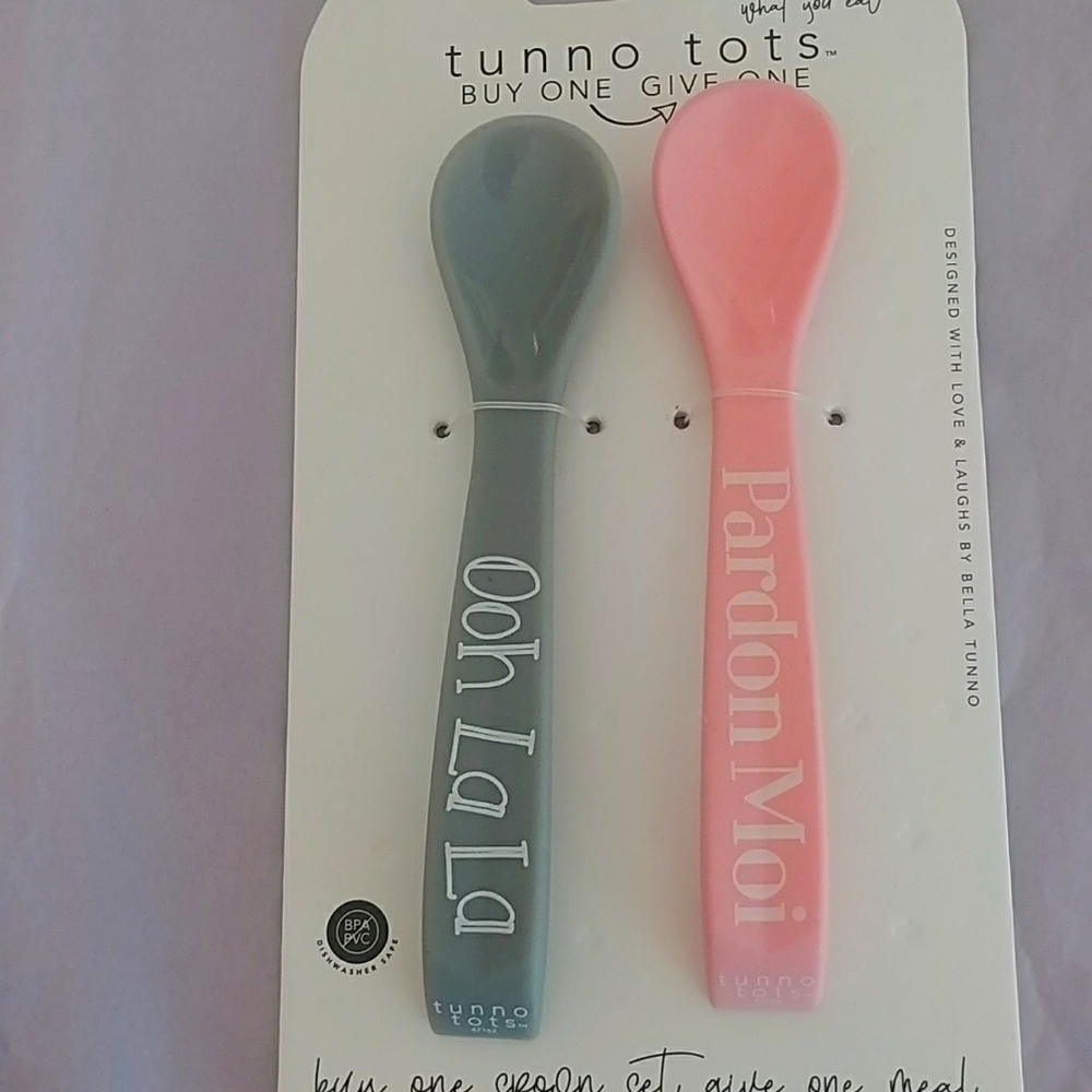 Bella tunno silicone baby spoon